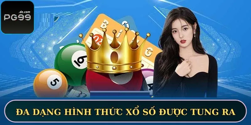 Đa dạng hình thức xổ số được tung ra