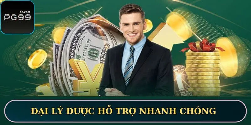 Đại lý được hỗ trợ nhanh chóng, chuyên nghiệp